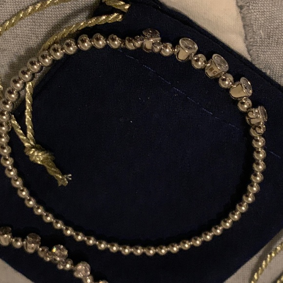 Bradford Exchange Pair of Disney Silver Bangle Bracelets - New in Box - Picture 5 of 7